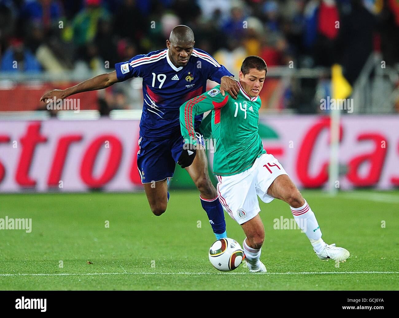 Soccer - 2010 FIFA World Cup South Africa - Group A - France v Mexico - Peter Mokaba Stadium Stock Photo