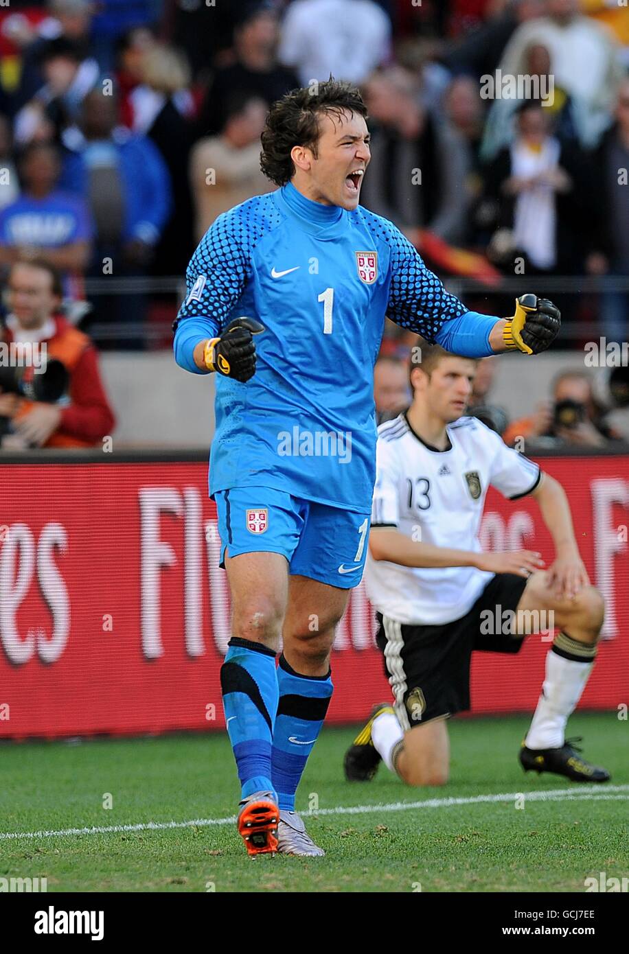 Soccer 2010 FIFA World Cup South Africa Group D Germany V Serbia