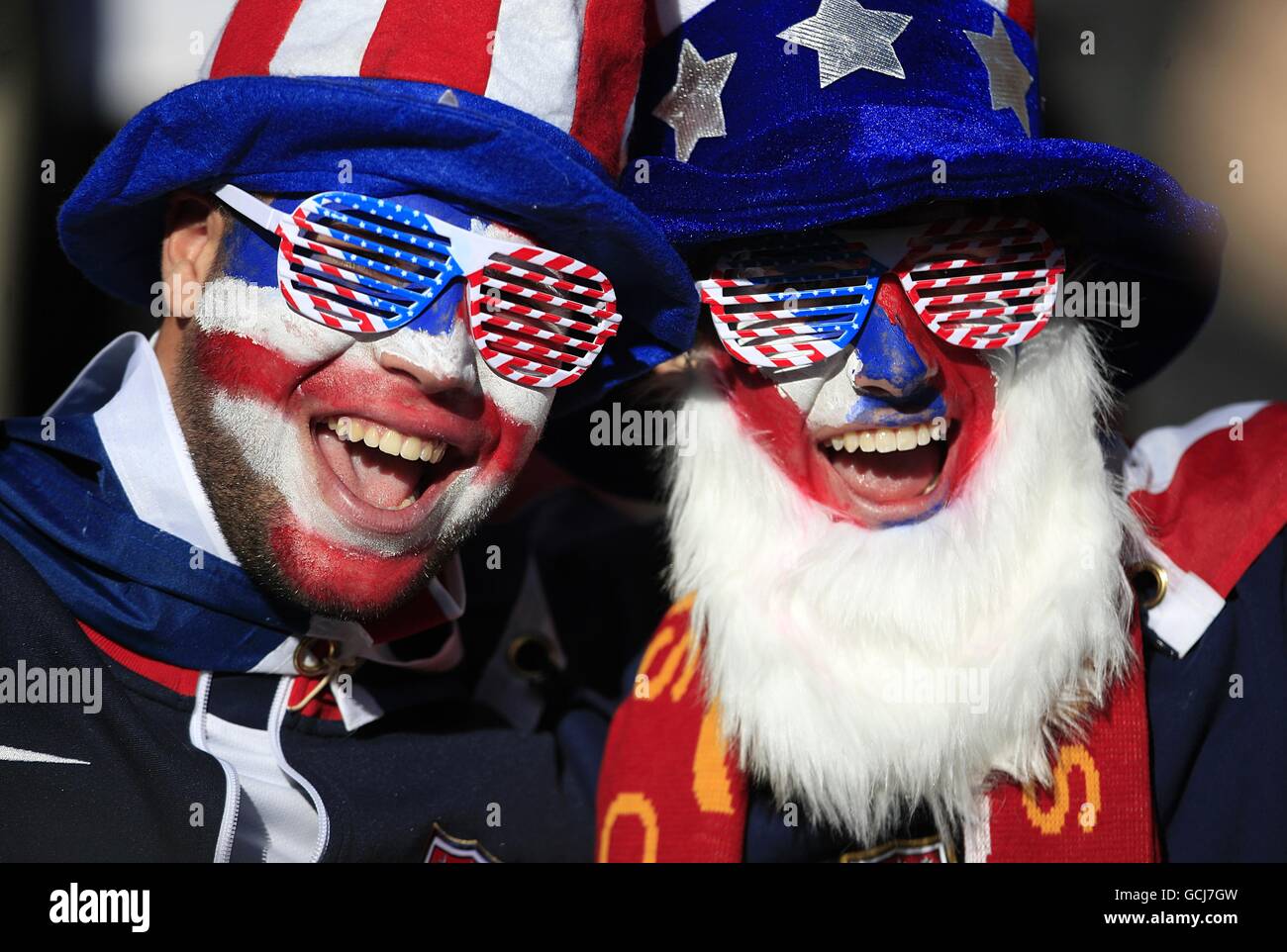 Soccer - 2010 FIFA World Cup South Africa - Group C - Slovenia v USA - Ellis Park Stock Photo