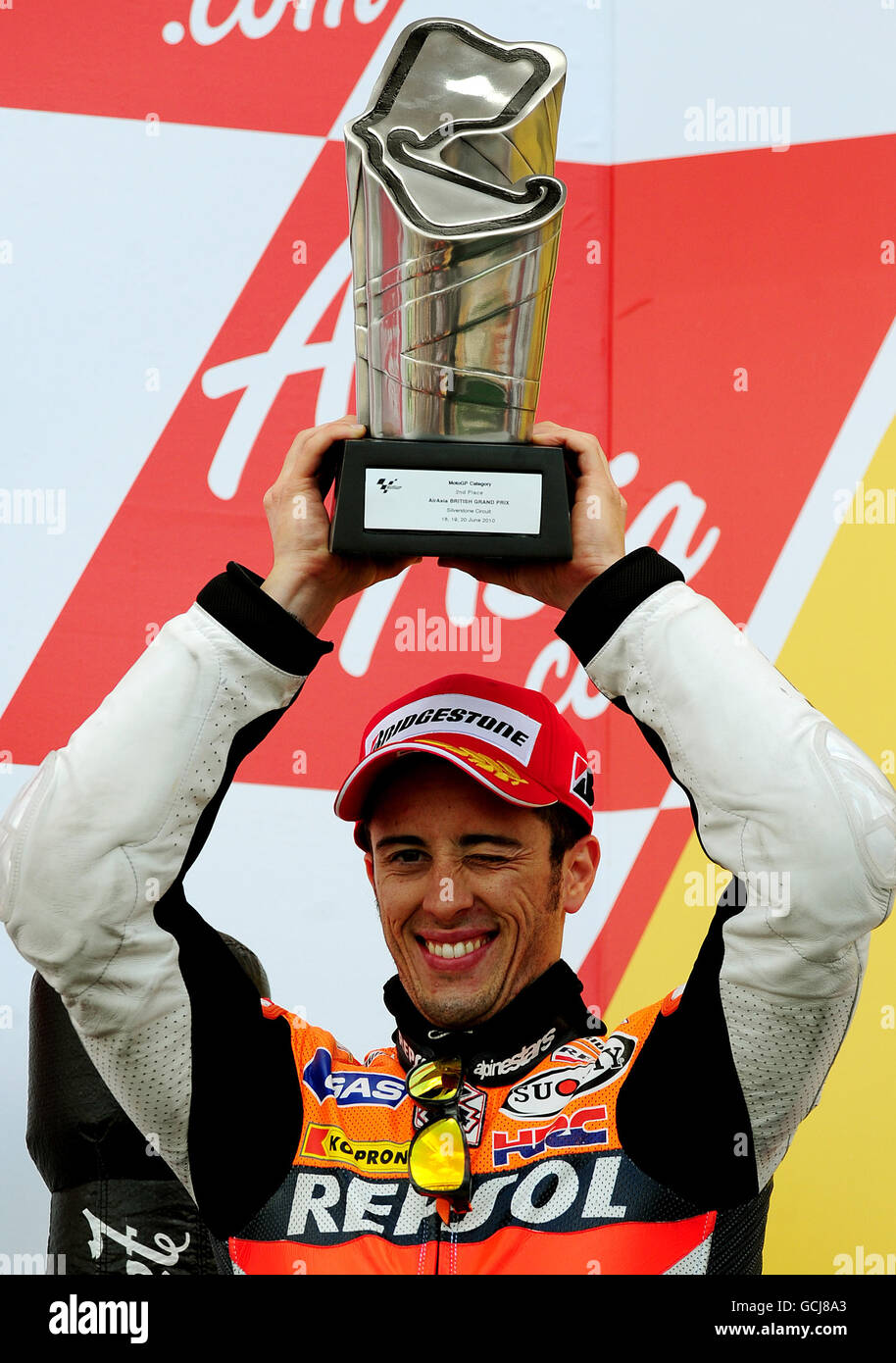 Motor cycling 2010 airasia british grand prix moto gp silverstone hi