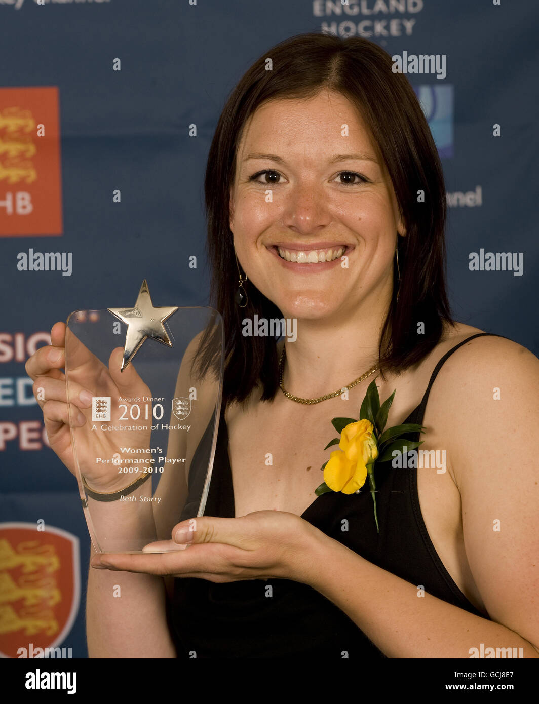Beth Storry joint winner of the Womens performance player during the
