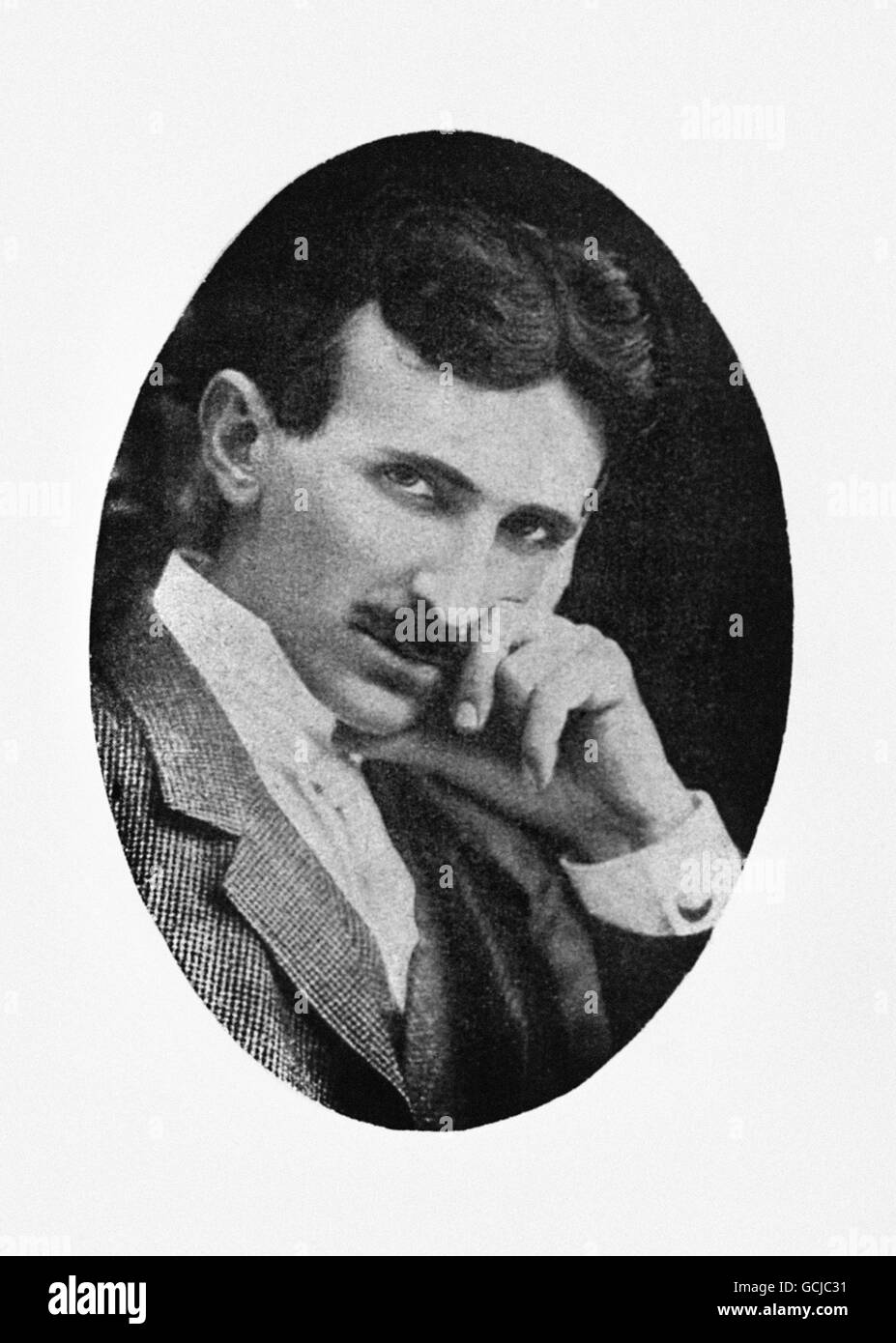 NIKOLA TESLA: PHYSICIST, 1924 Stock Photo