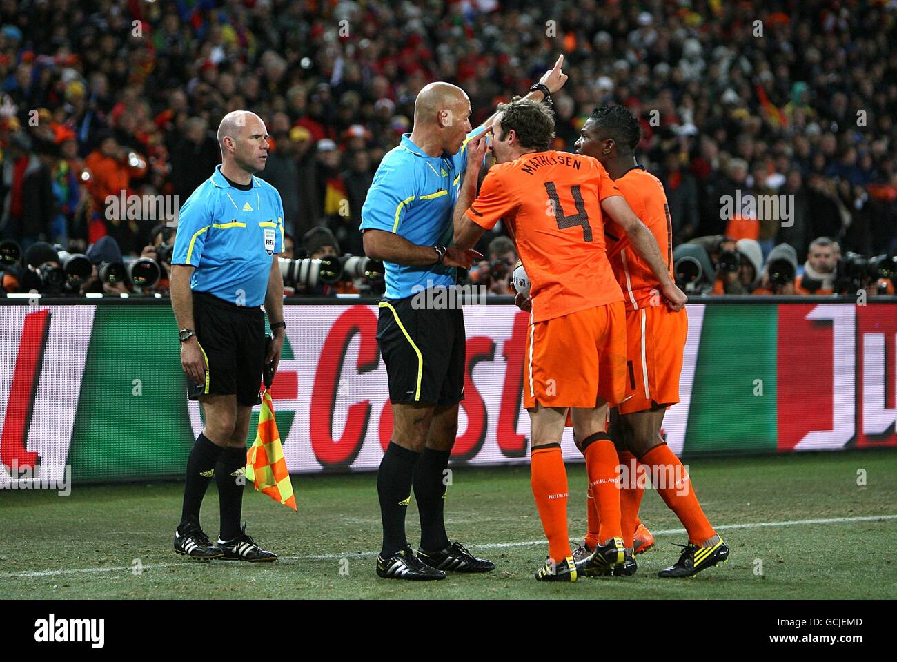 World cup 2010 final netherlands v hi-res stock photography and images ...