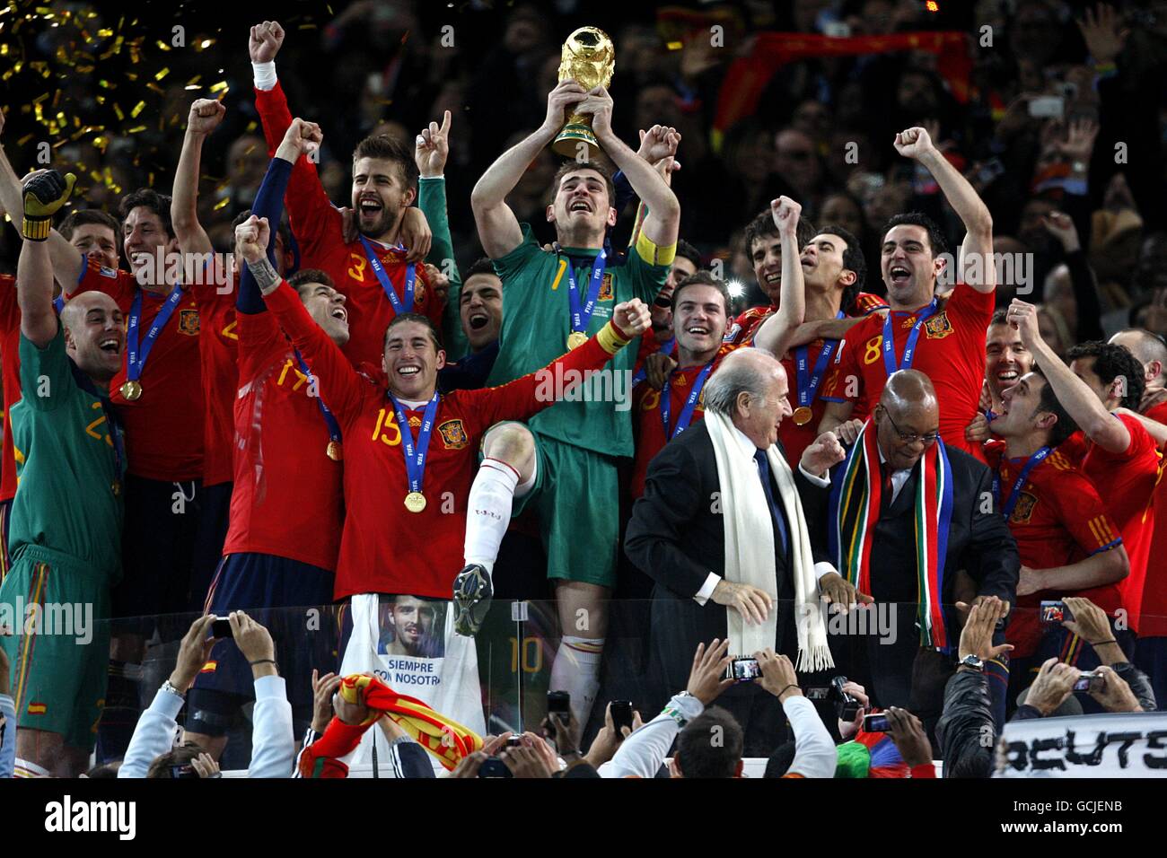 2010 Spain Final World Cup Celebration Hi res Stock Photography And 2010 Spain Final World Cup Celebration Hi res Stock Photography And