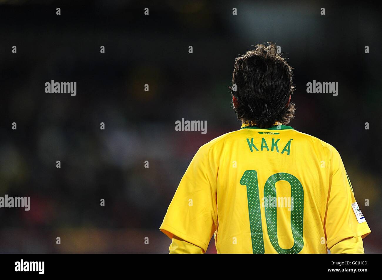 Soccer - 2010 FIFA World Cup South Africa - Group G - Brazil v North Korea - Ellis Park. Ricardo Kaka, Brazil Stock Photo