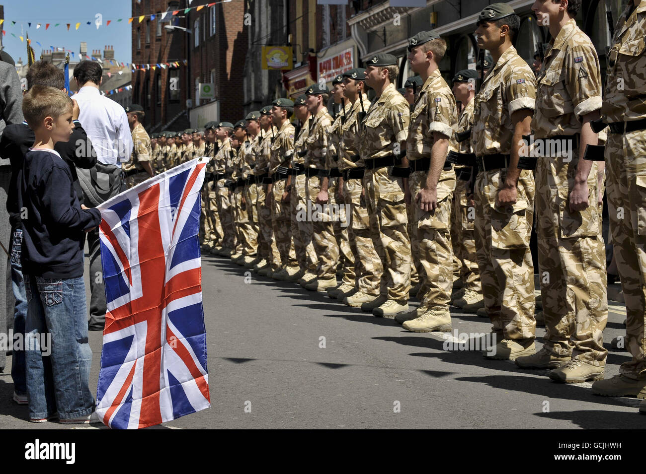 4th battalion rifles 4 rifles parade hi-res stock photography and ...