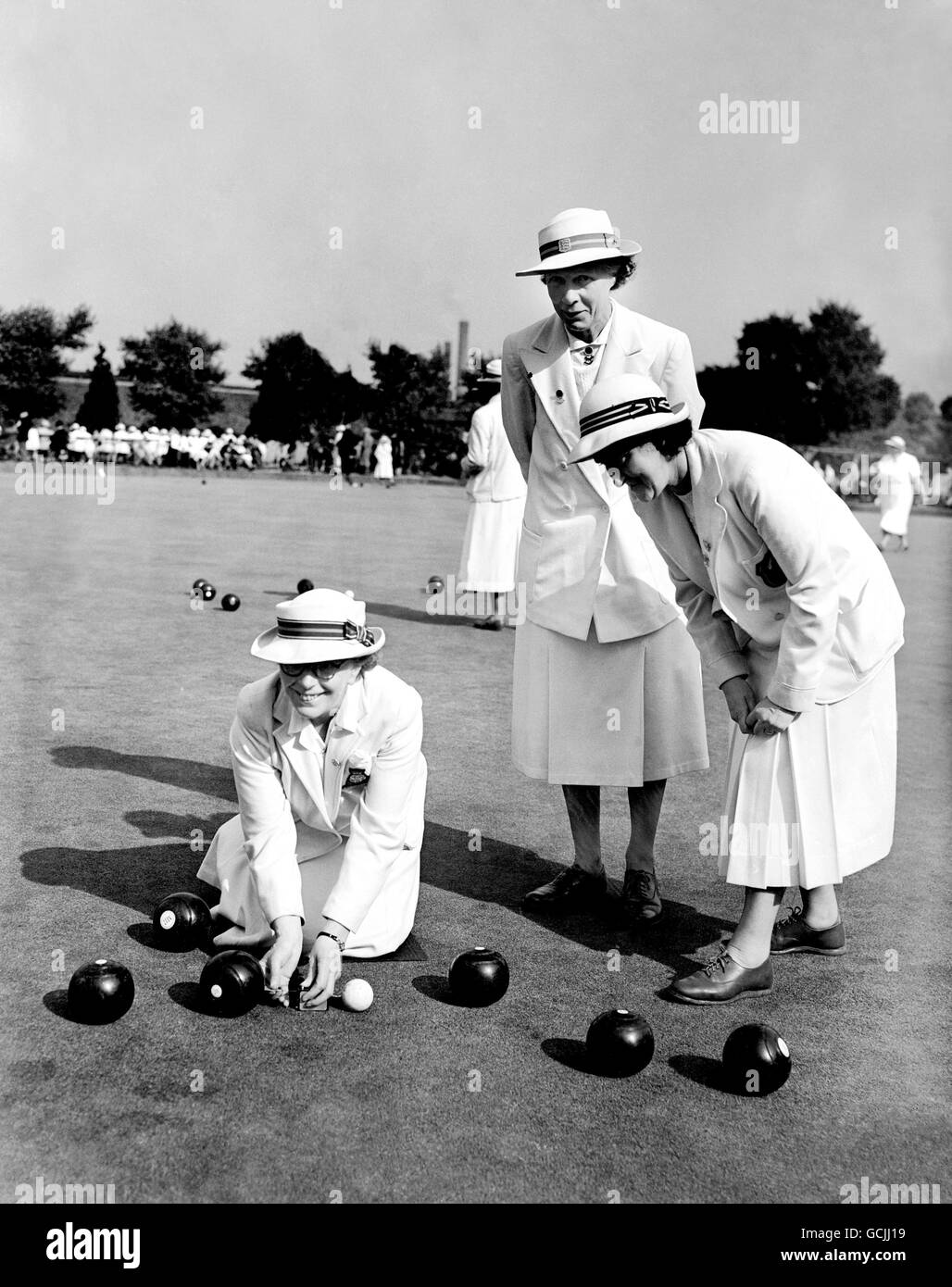 Bowls - Womens National amateur championships - Wimbledon Park Stock Photo