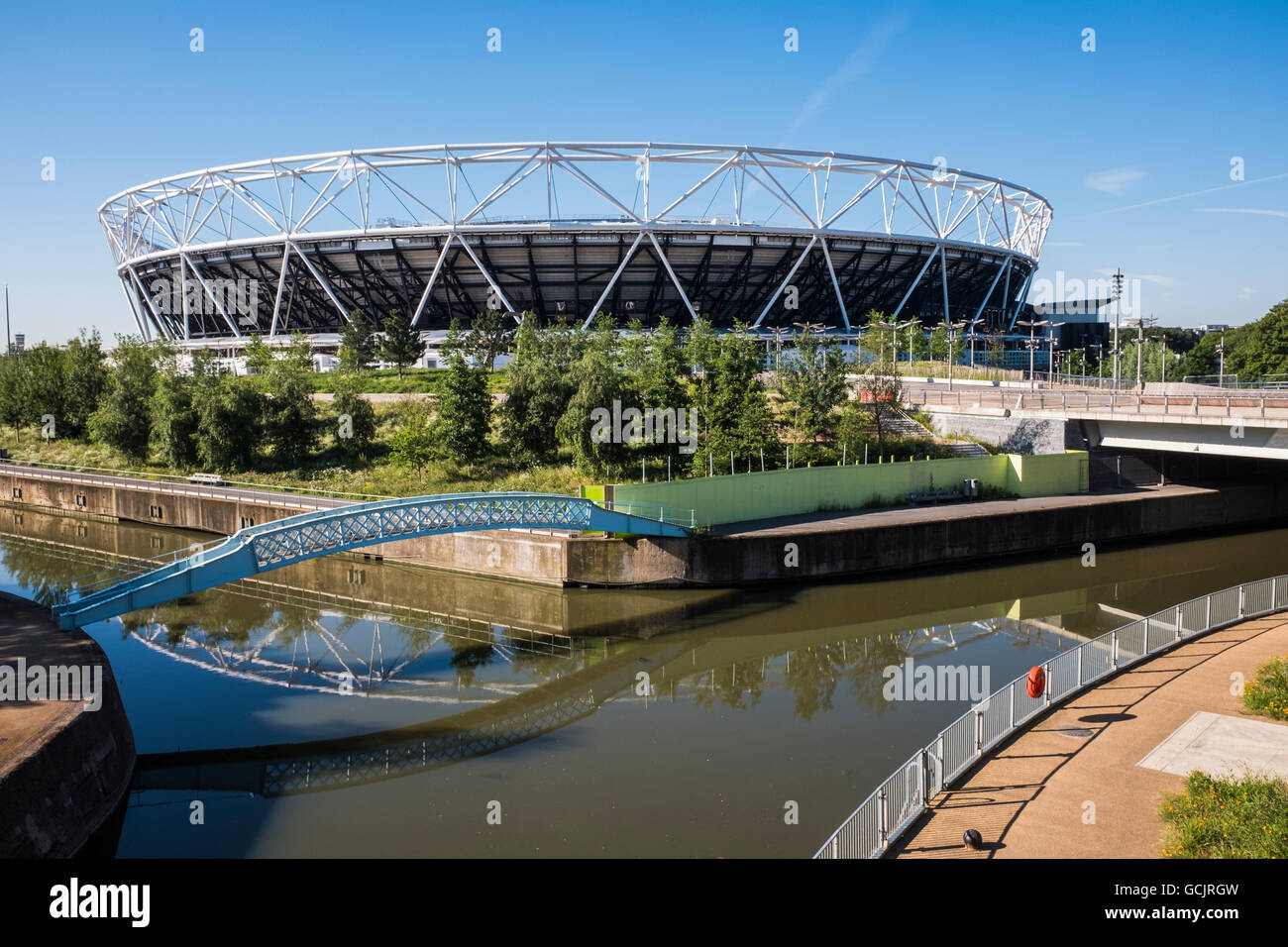 The Stadium, Queen Elizabeth Olympic Park, Stratford, London, England, U.K. Stock Photo