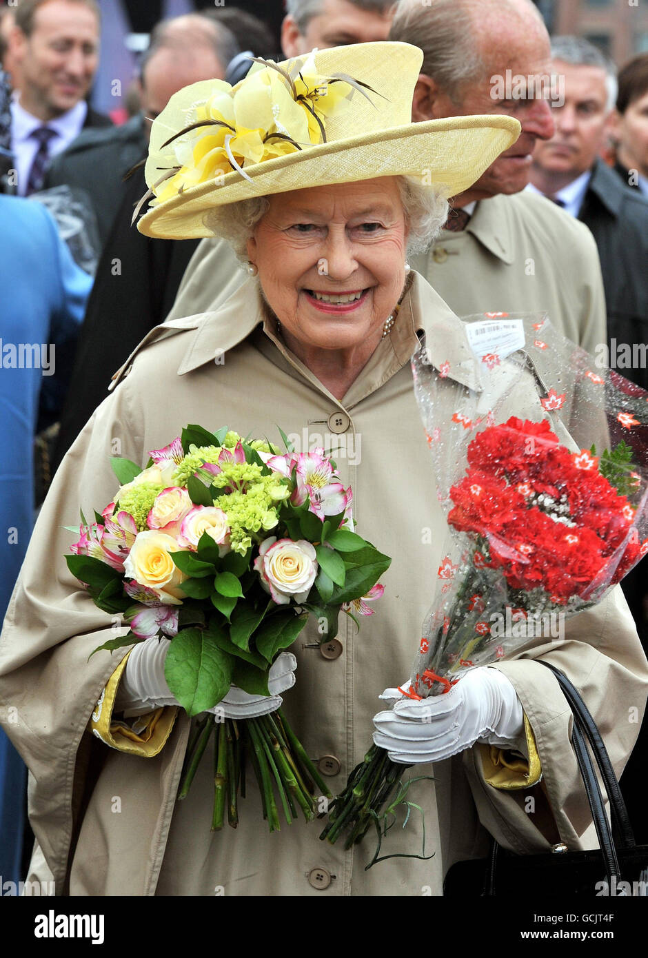 Royalty Queen Elizabeth II Visit to Canada Stock Photo Alamy