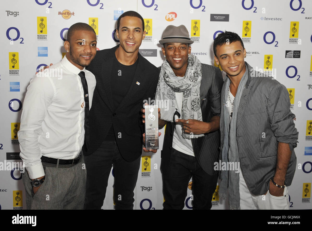O2 Silver Clef Awards 2010 - London Stock Photo
