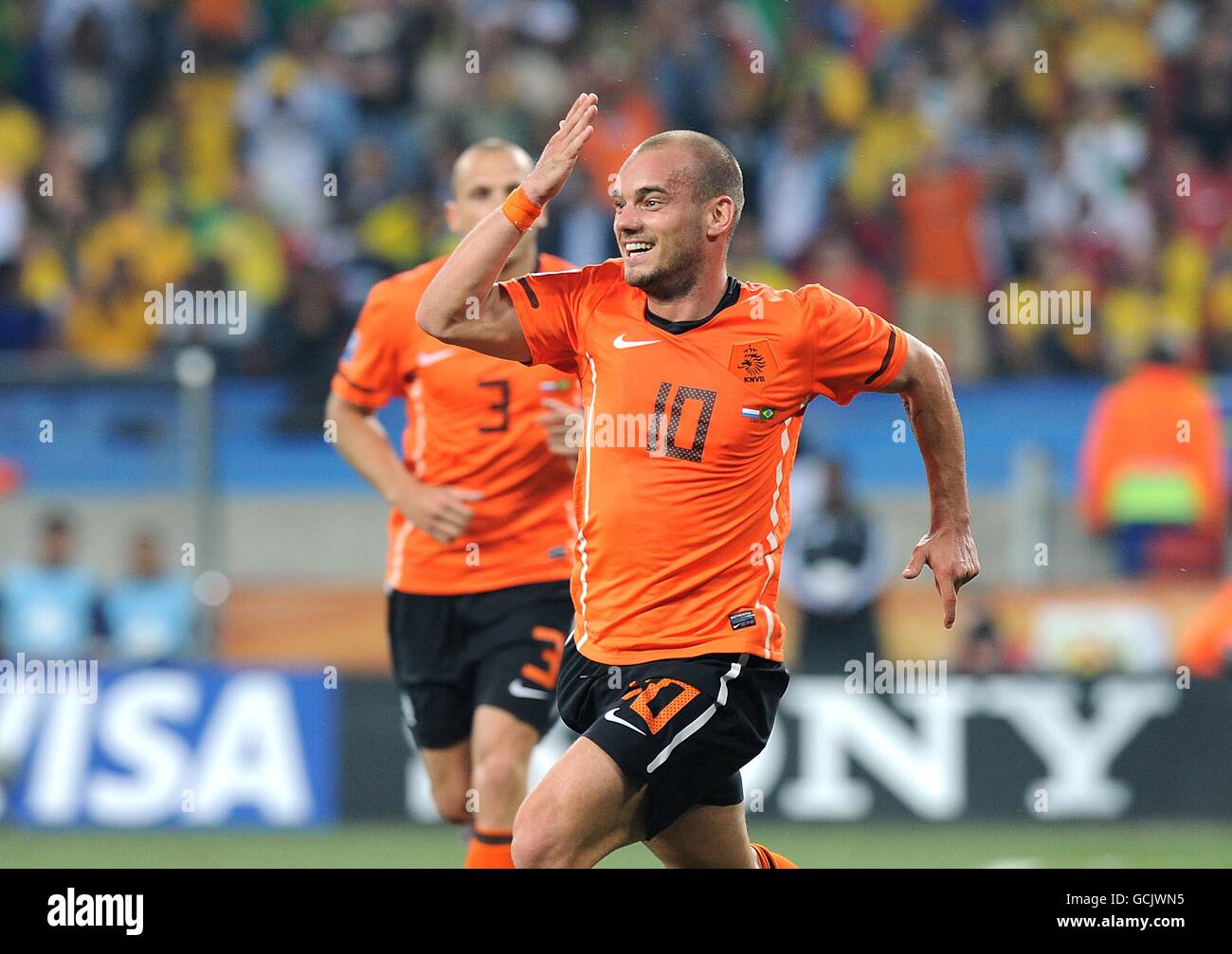 Soccer 2010 FIFA World Cup South Africa Quarter Final Netherlands