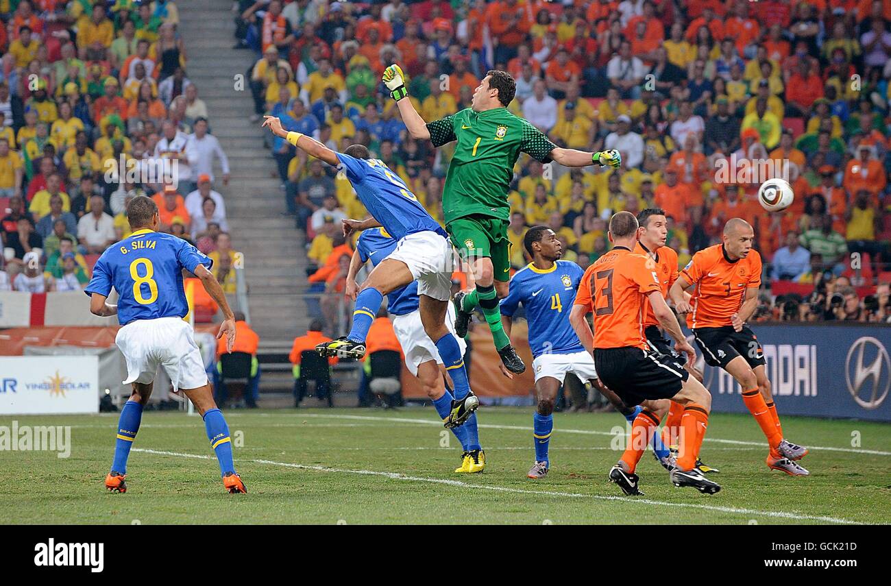 2010 FIFA World Cup - Netherlands v Brazil Quarter Final 2 July