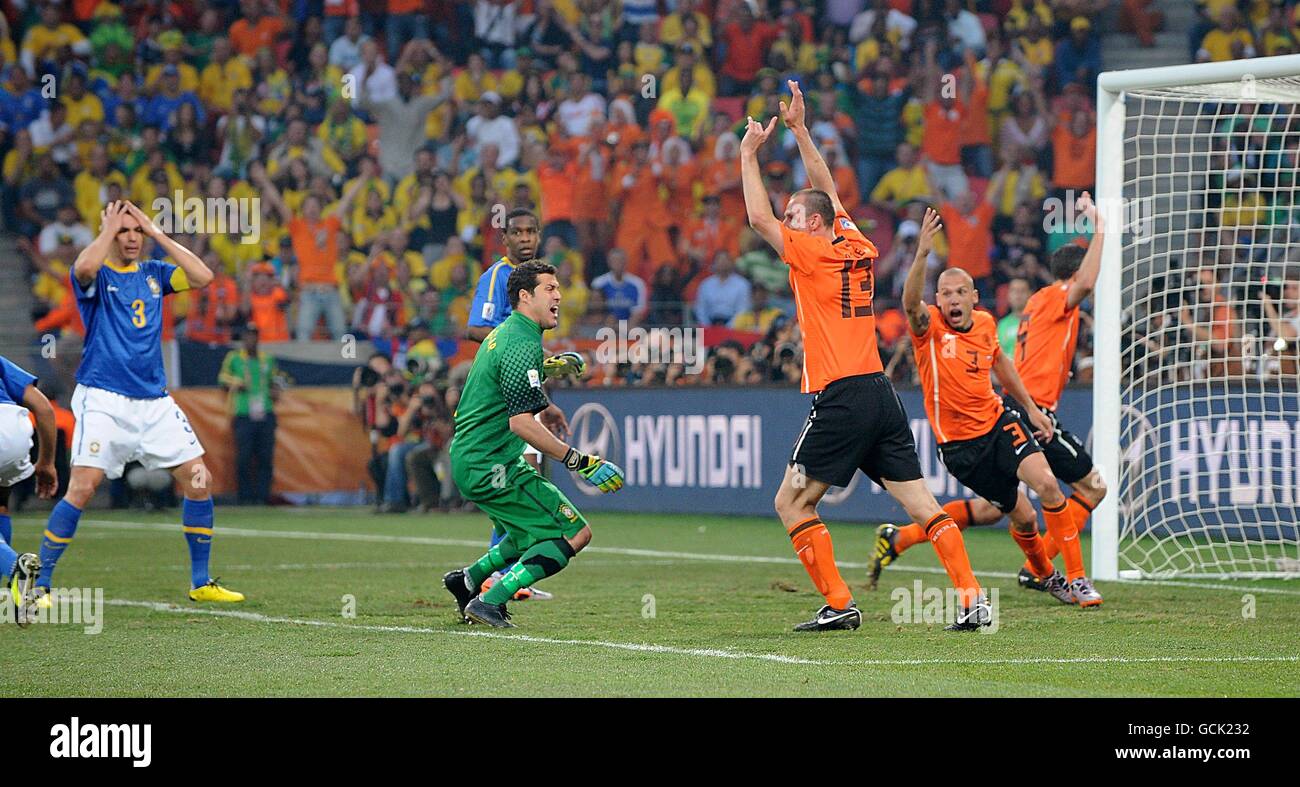 2010 FIFA World Cup - Netherlands v Brazil Quarter Final 2 July