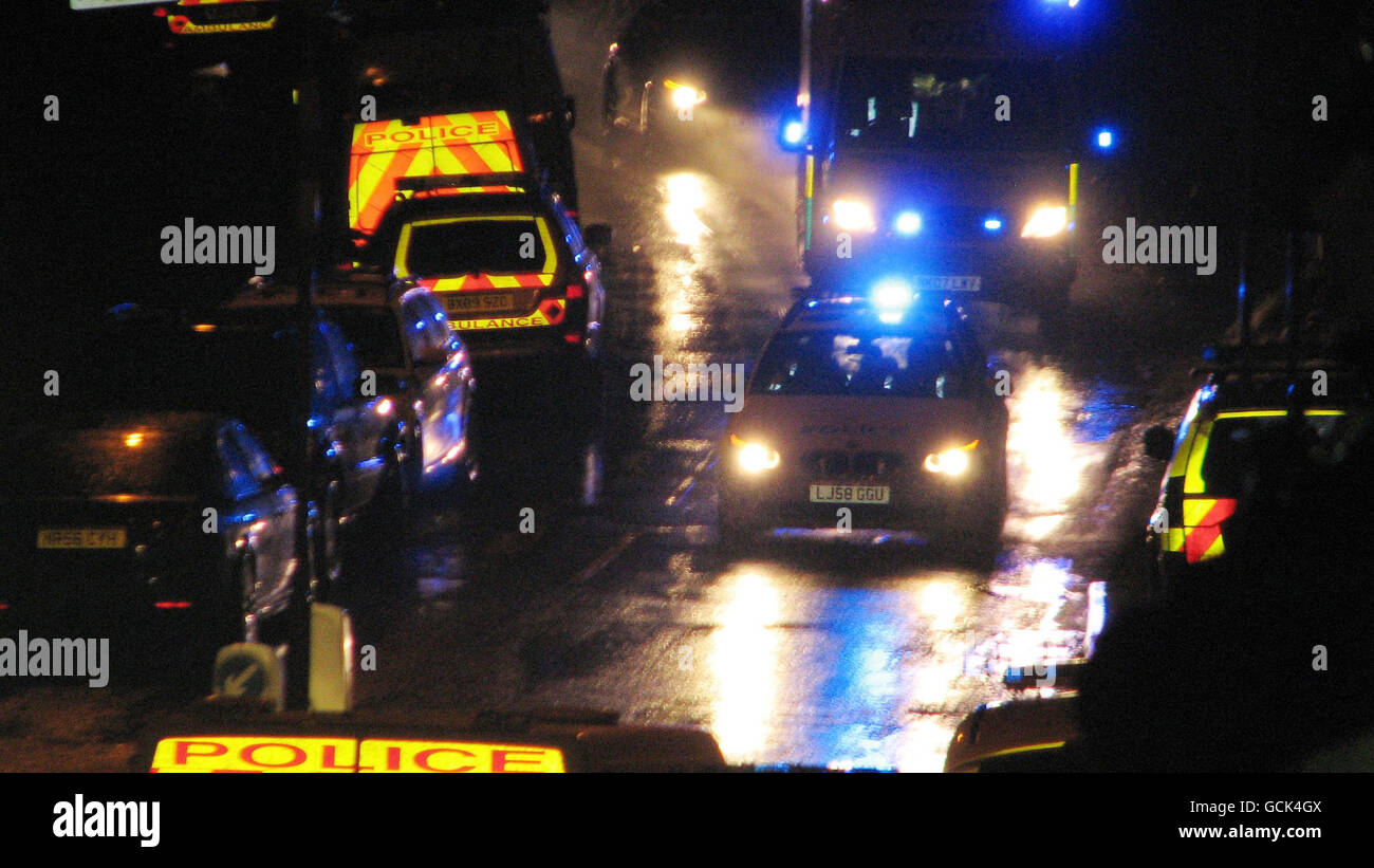Police car ambulance hi-res stock photography and images - Alamy