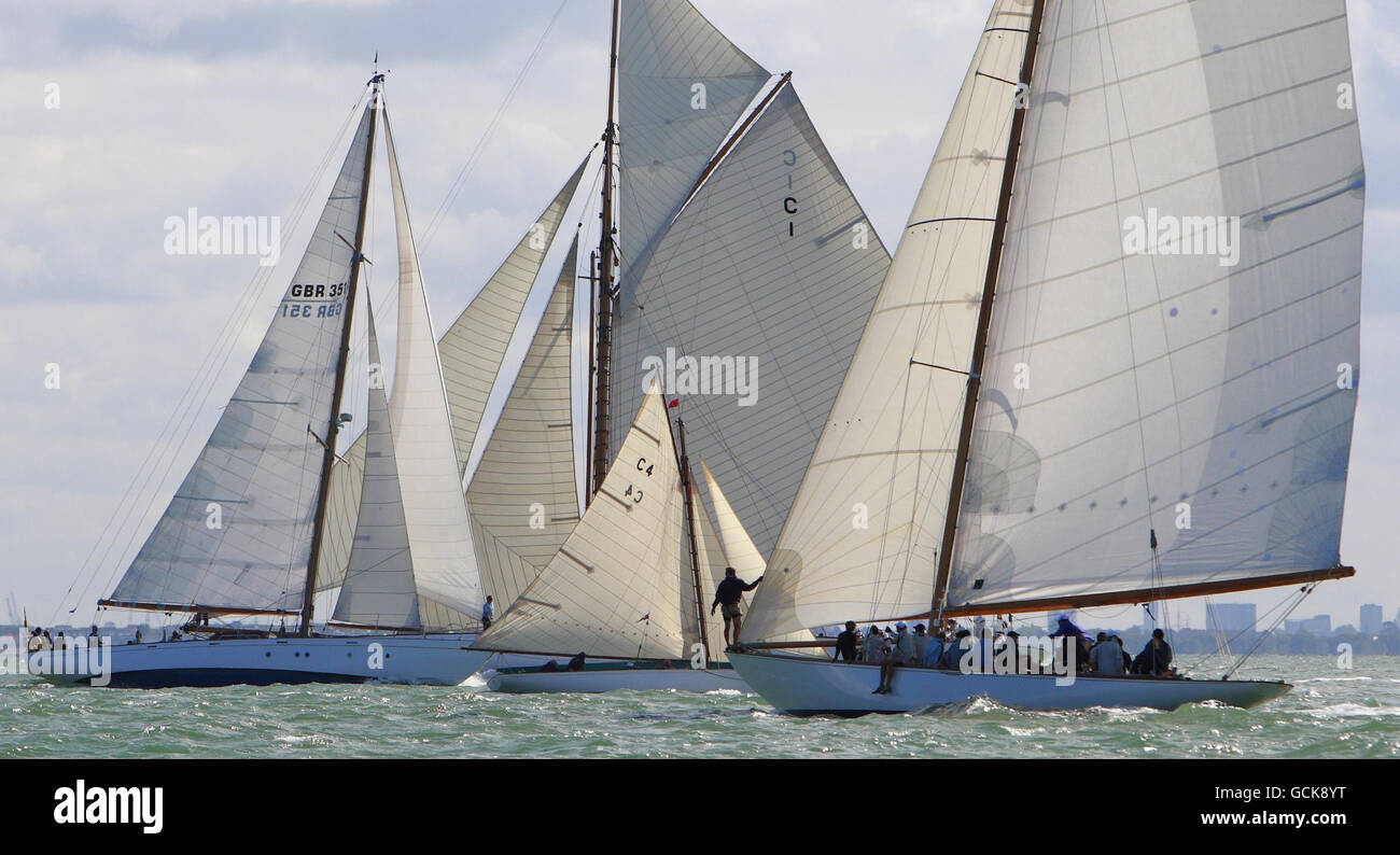 Sailing British Classic Yacht Club Panerai Cowes Regatta Day Three