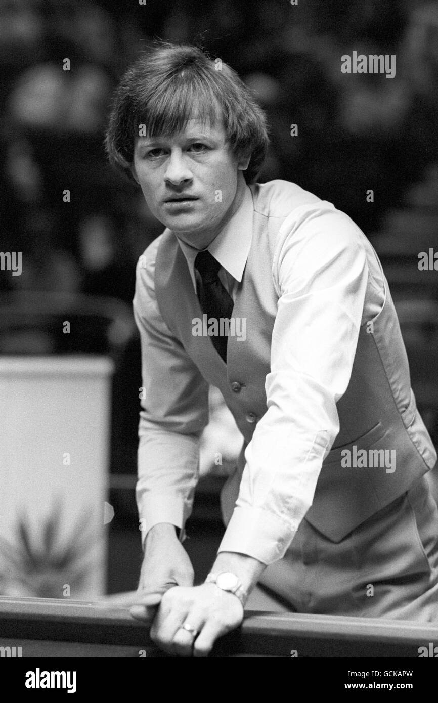 Snooker Benson and Hedges Masters Final Alex Higgins v Terry