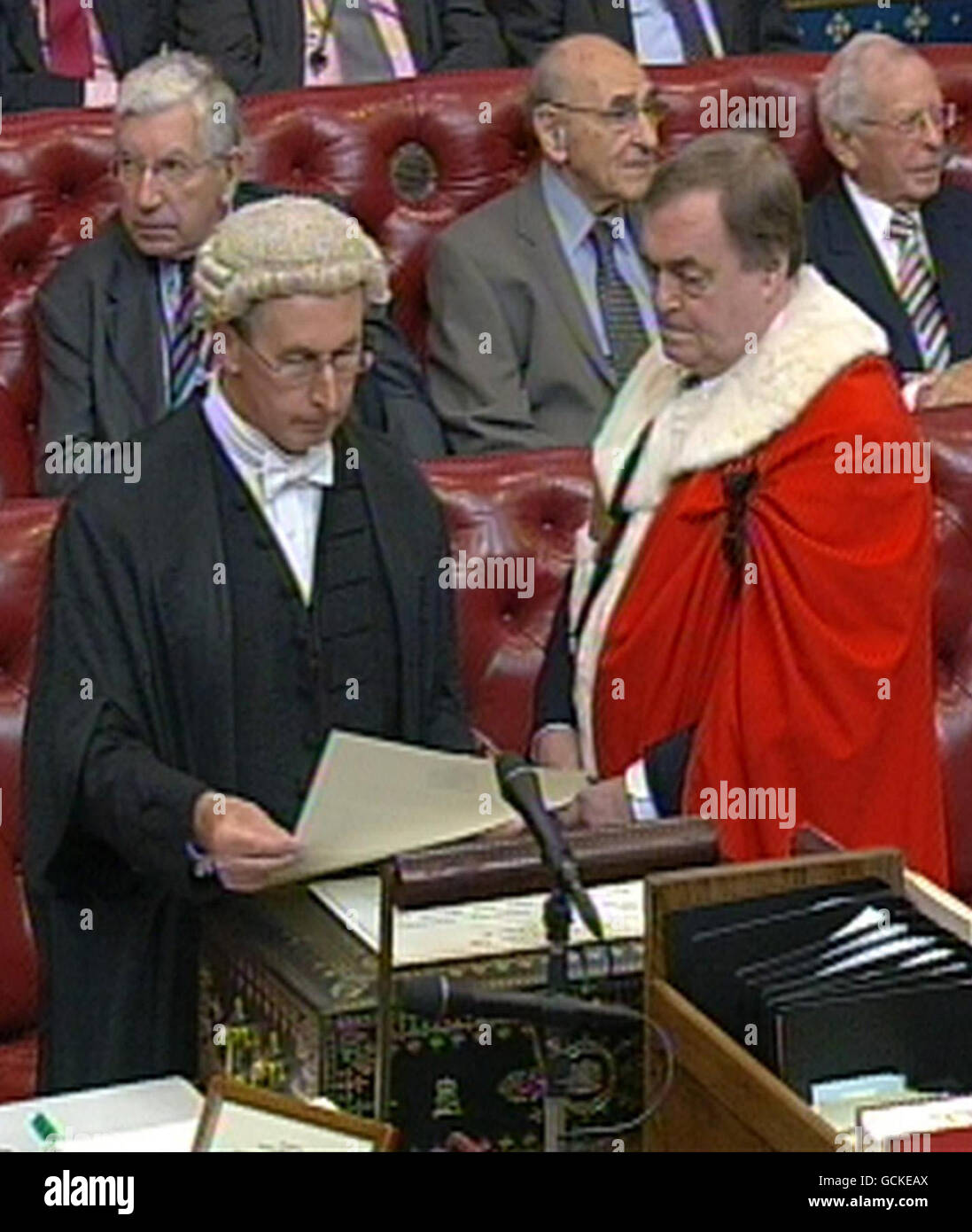 New peers introduced to the House of Lords Stock Photo Alamy