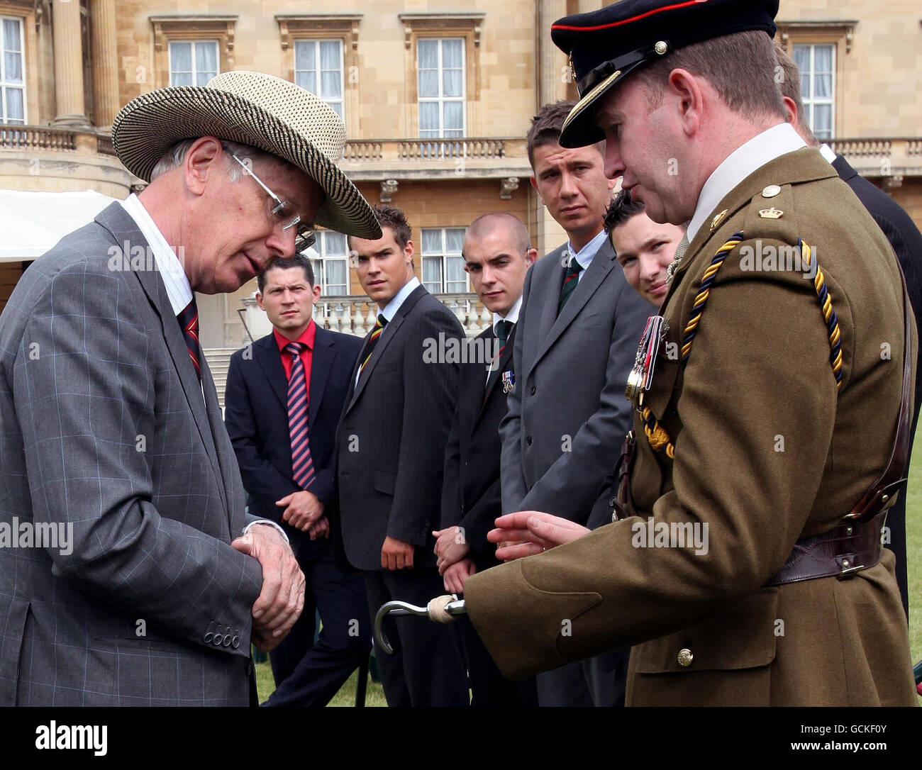 Royal Garden Party Stock Photo Alamy