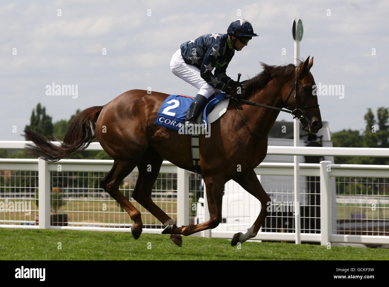 Horse Racing - Eclipse Meeting - Coral-Eclipse Day - Sandown Park Racecourse Stock Photo