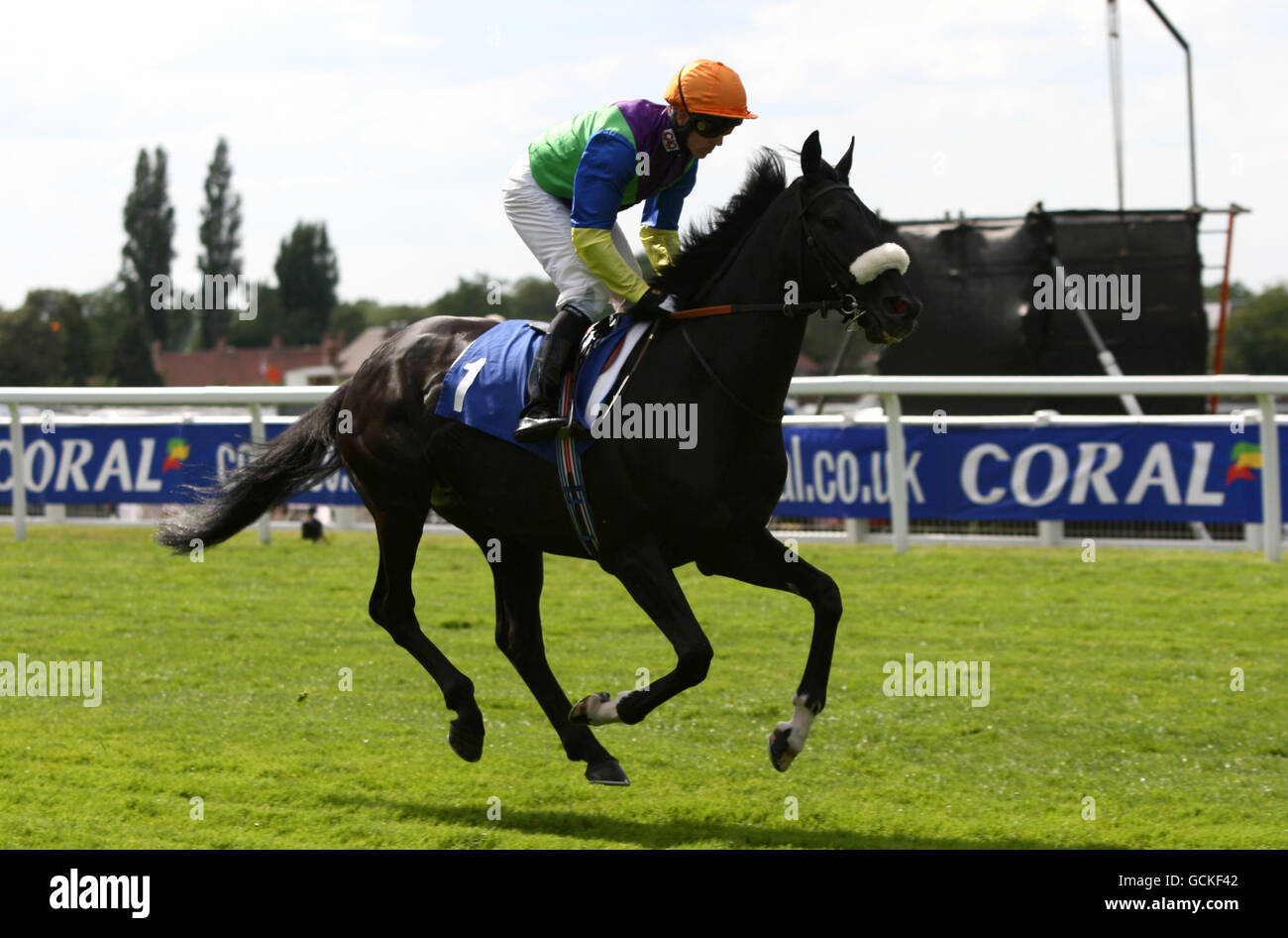 Horse Racing - Eclipse Meeting - Coral-Eclipse Day - Sandown Park Racecourse Stock Photo