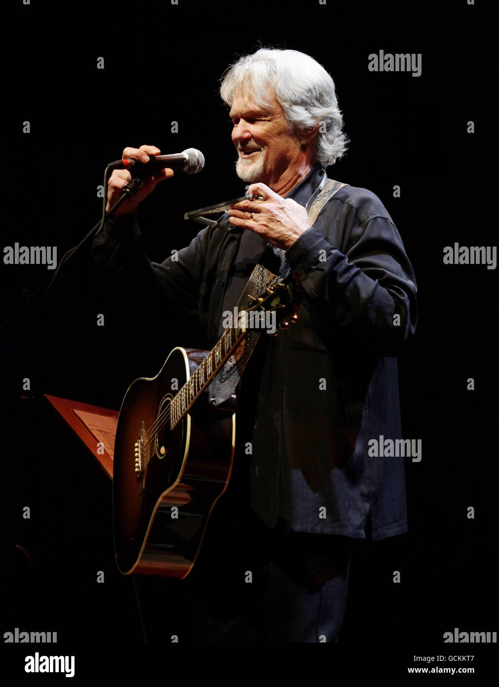Actor and singer Kris Kristofferson performing at Cadogan Hall in central London. PRESS ASSOCIATION Photo. Picture date: Wednesday July 28, 2010. Photo credit should read: Yui Mok/PA Wire Stock Photo
