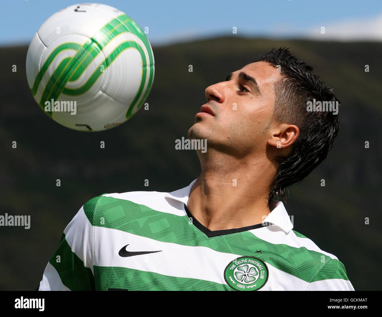 Soccer - Celtic New Signing Beram Kayal Photo Call - Lennoxtown Training Ground Stock Photo