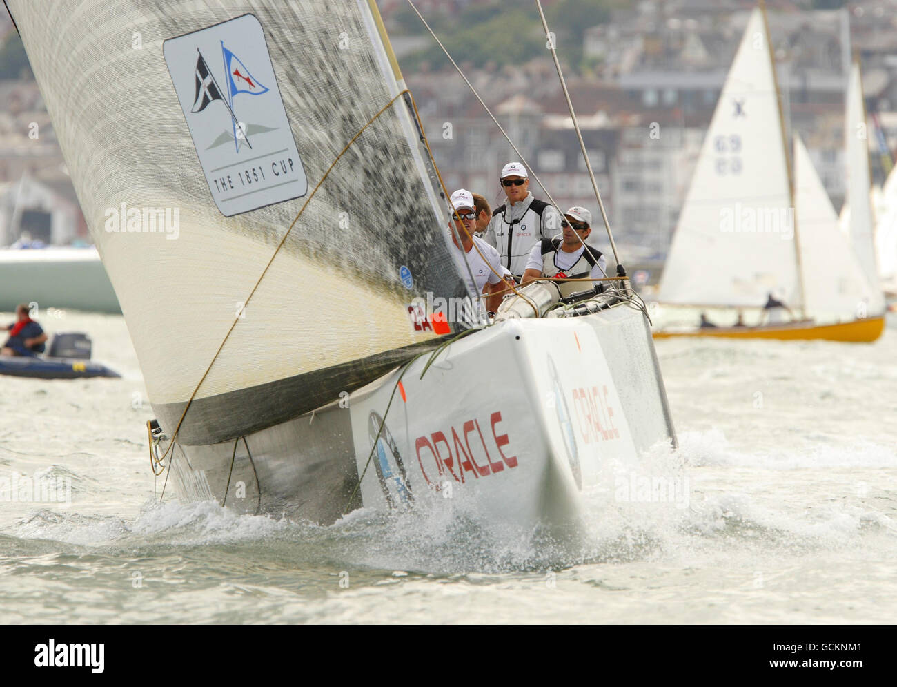 Sailing Cowes Week Day Three Isle of Wight Stock Photo Alamy
