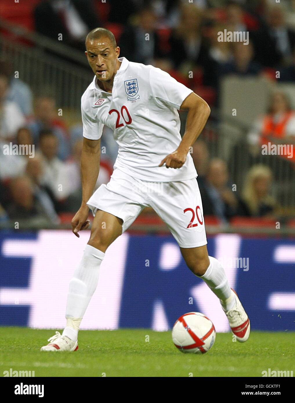 Soccer - International Friendly - England v Hungary - Wembley Stadium. Bobby Zamora, England Stock Photo