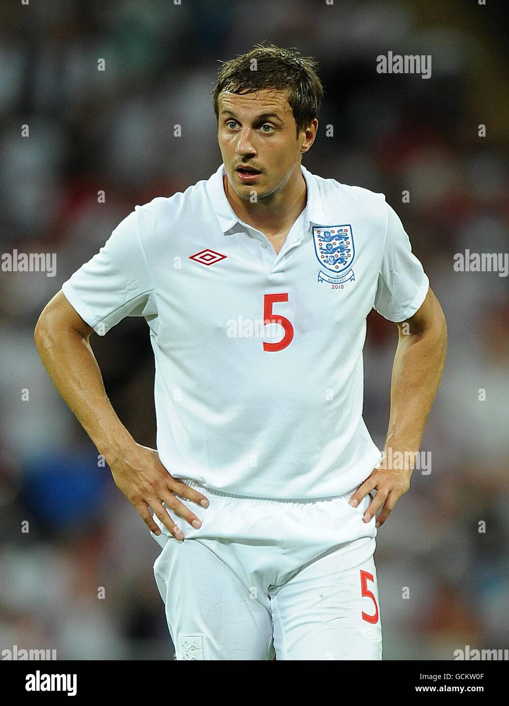 Soccer - International Friendly - England v Hungary - Wembley Stadium. Phil Jagielka, England Stock Photo