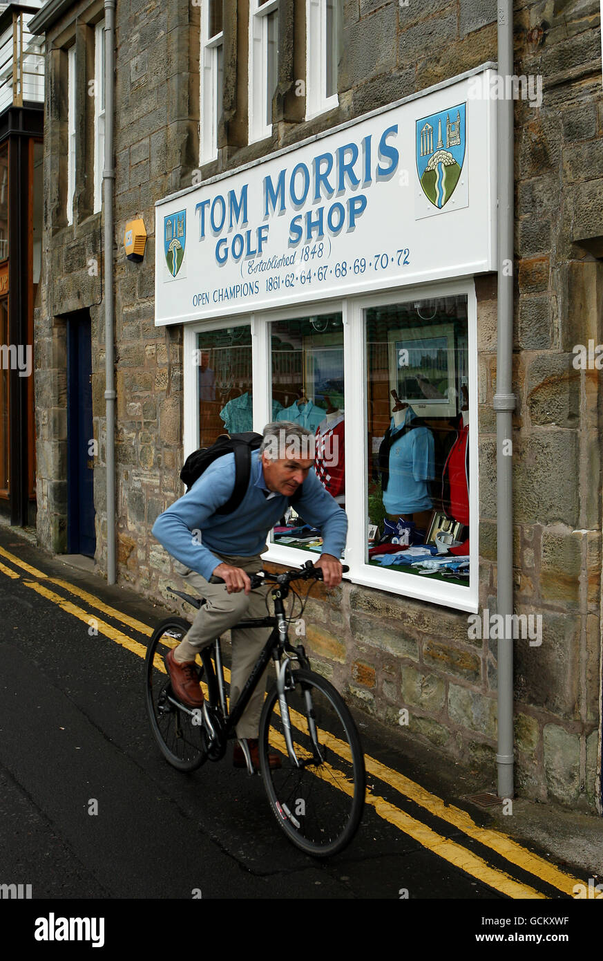 美品】St.Andrews メンズゴルフウェア TOM MORRIS ゴルフアパレル