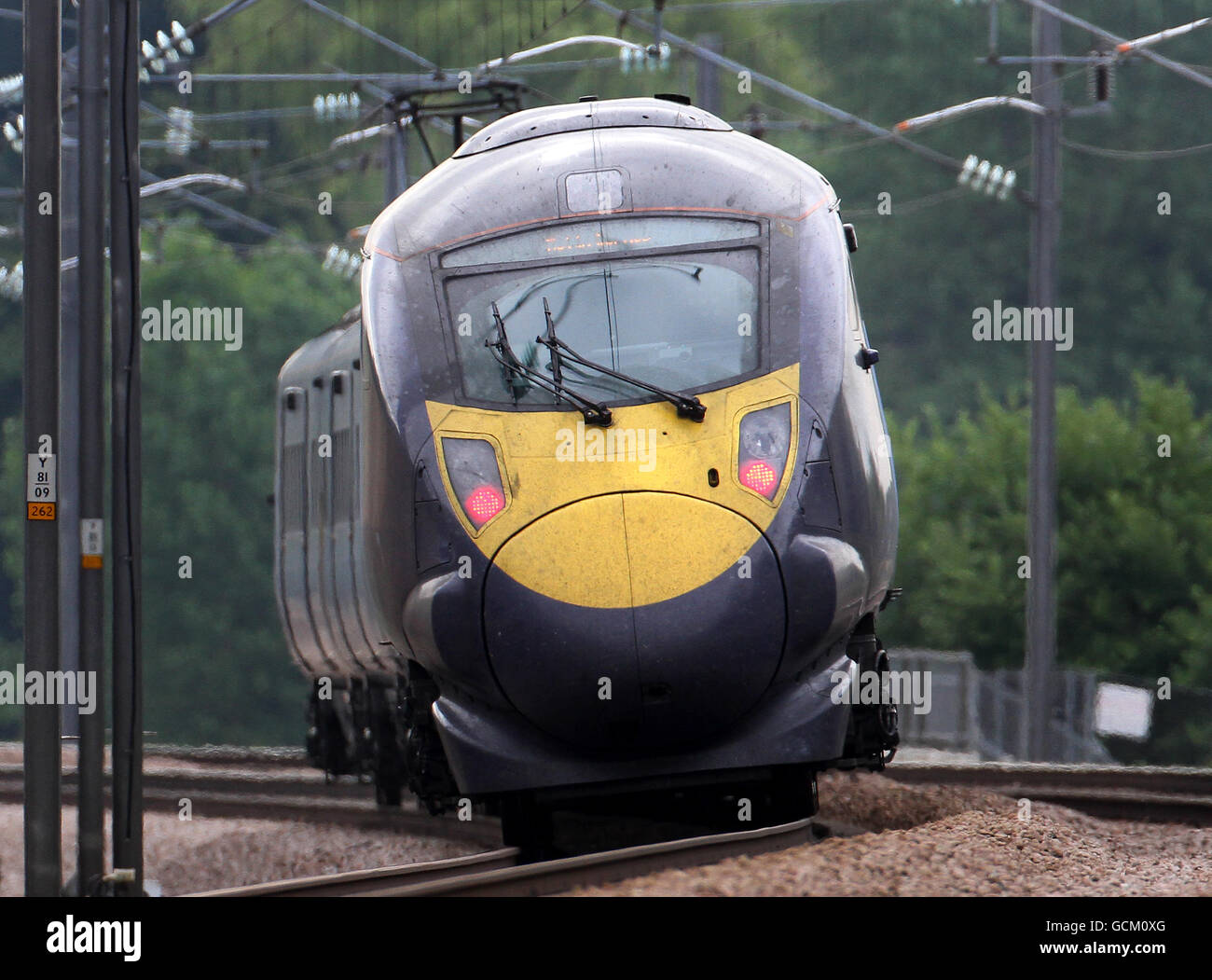Hitachi Class 395 Javelin Train Stock Photo Alamy