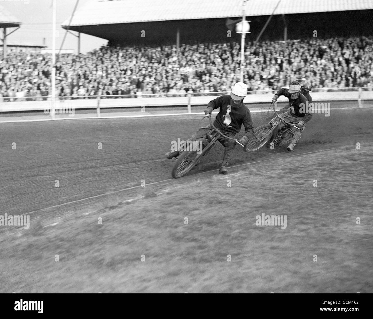 Australian speedway riders championship Black and White Stock Photos