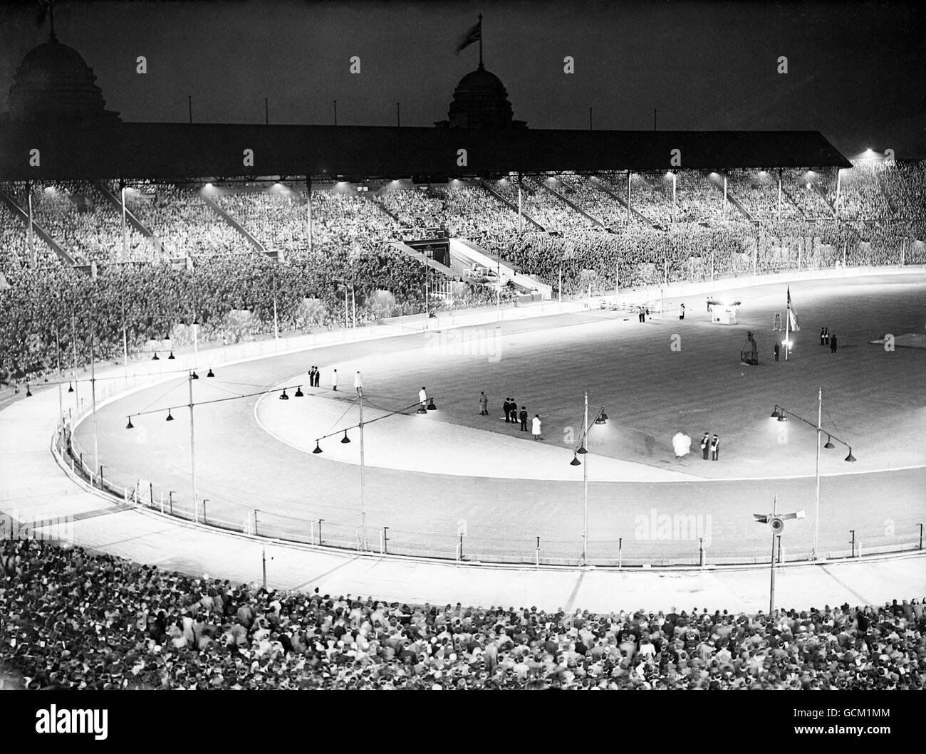 Wembley stadium night Black and White Stock Photos & Images Alamy