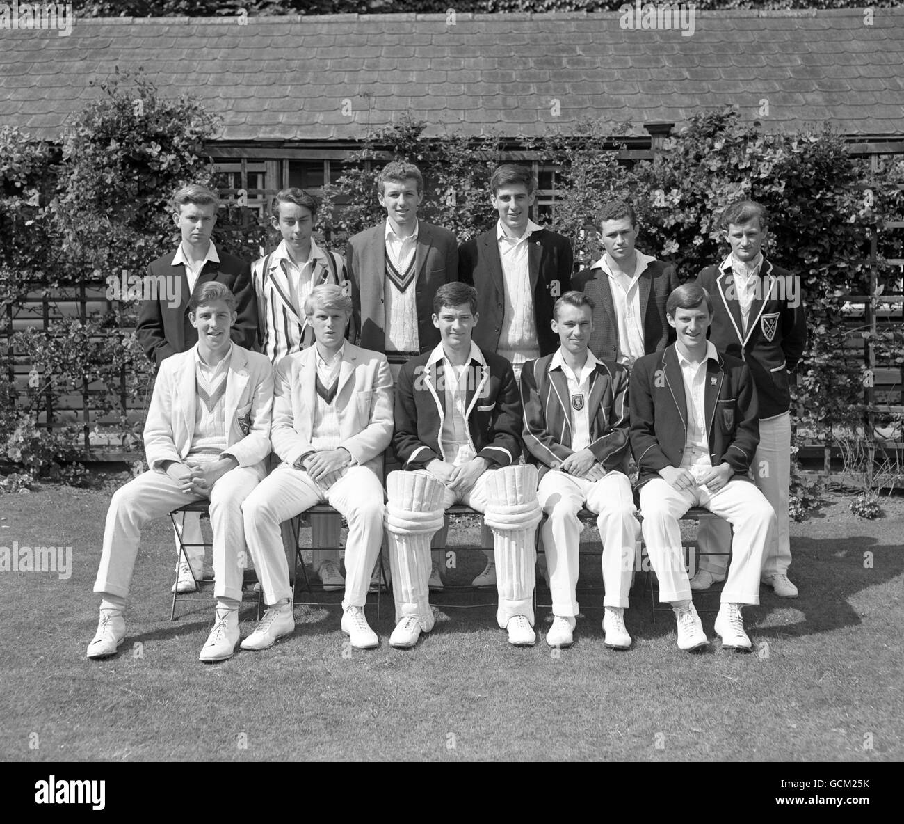 Cricket - Marylebone Cricket Club Young Professionals v Marylebone Cricket Club Schools - Lord's Stock Photo