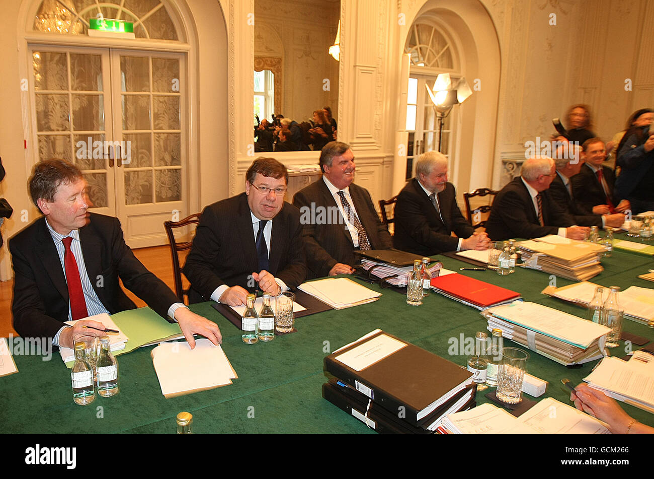 Ireland meeting Stock Photo Alamy