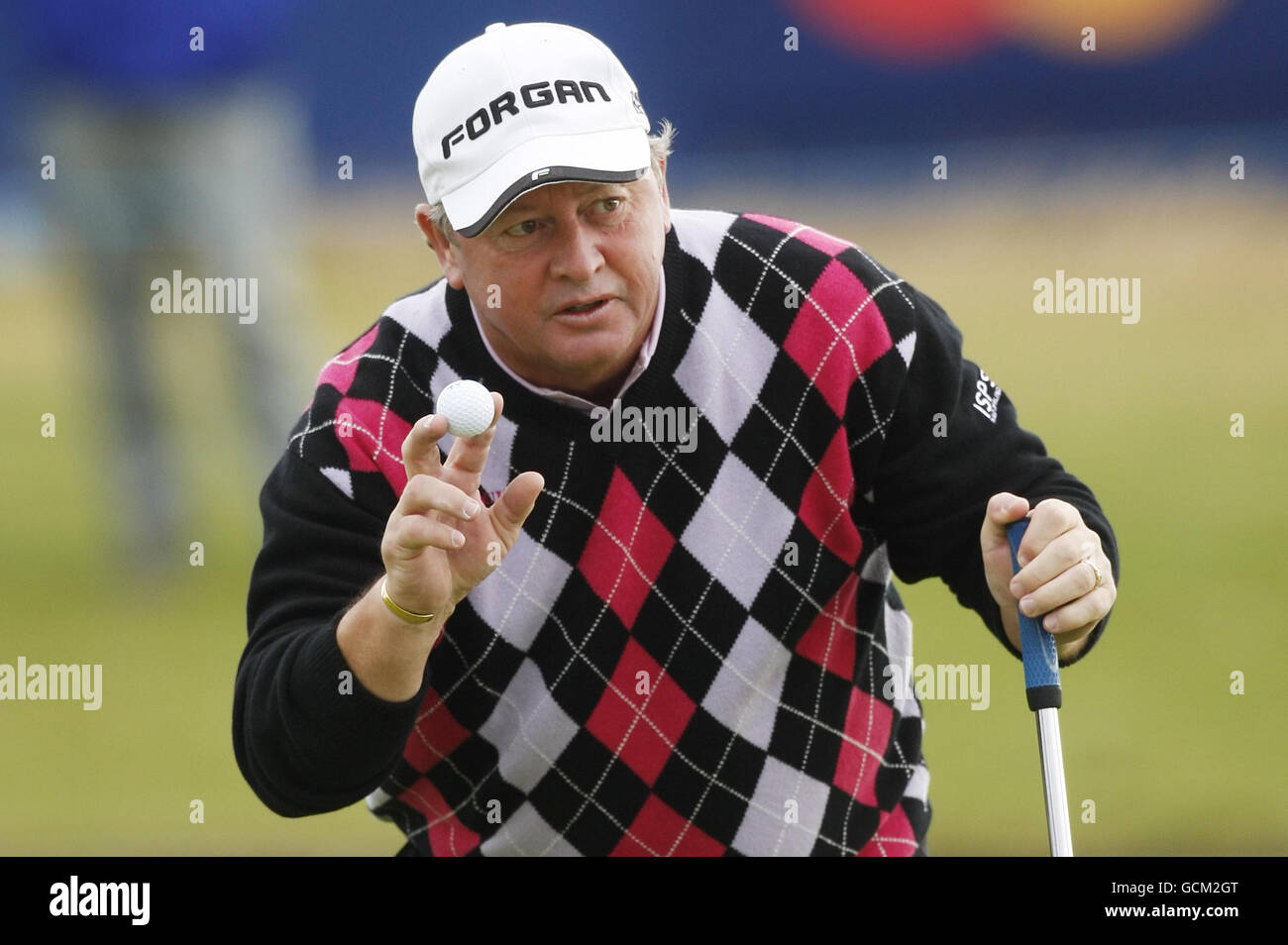 Golf British Senior Open Day One Carnoustie Golf Club. Ian
