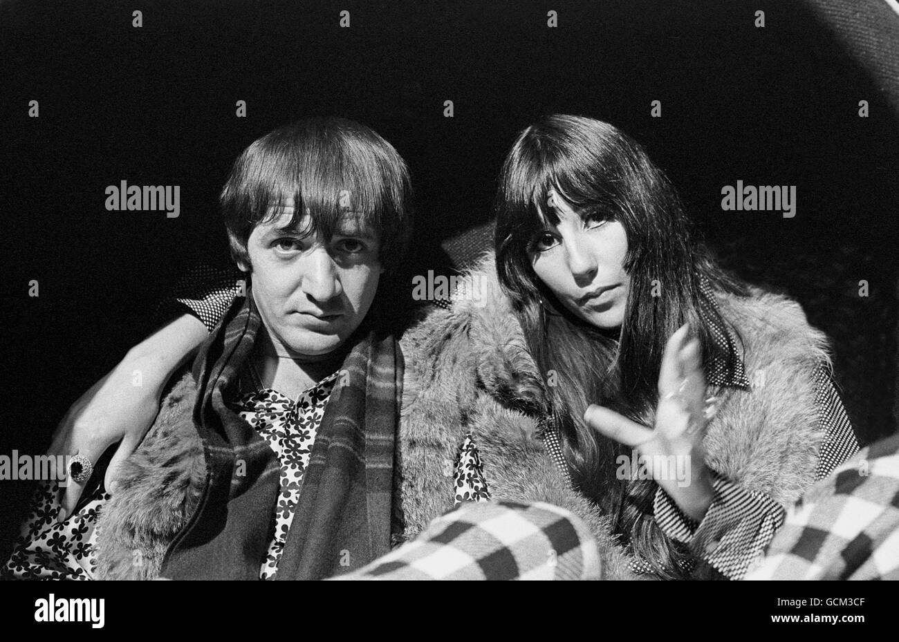 Sonny and Cher US Artists Stock Photo