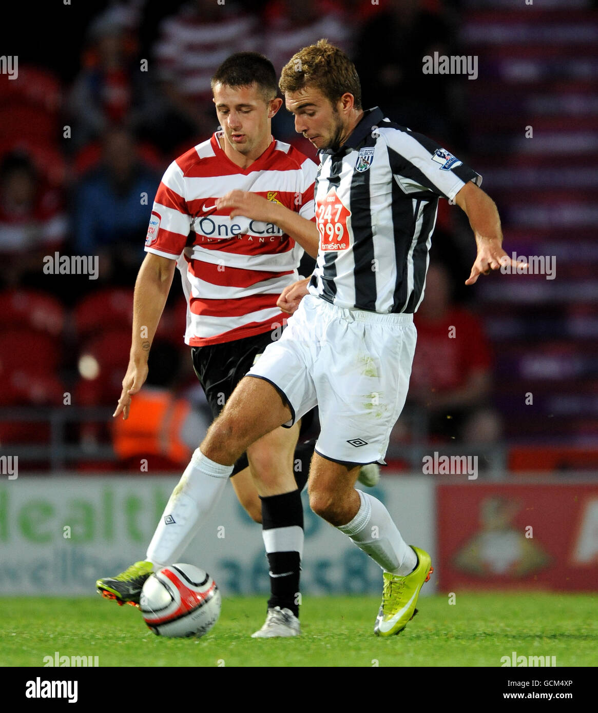Soccer - Pre Season Friendly - Doncaster Rovers v West Bromwich Albion - Keepmoat Stadium Stock Photo
