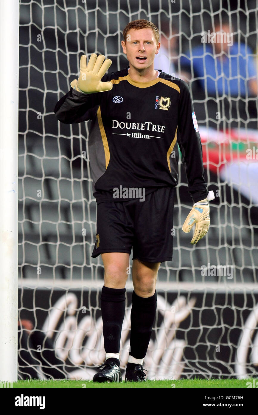 Soccer - Pre Season Friendly - Milton Keynes Dons v Birmingham City - stadium:mk Stock Photo