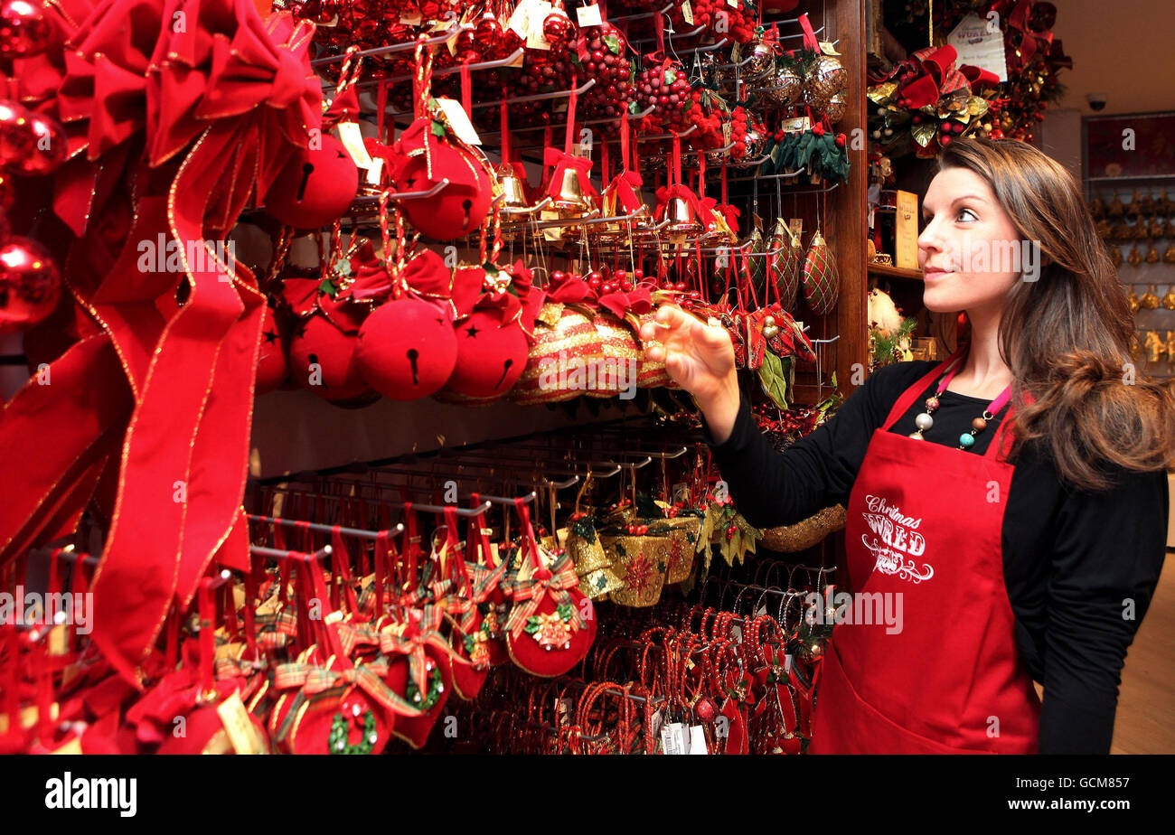 Harrods Christmas World Launch London Stock Photo Alamy