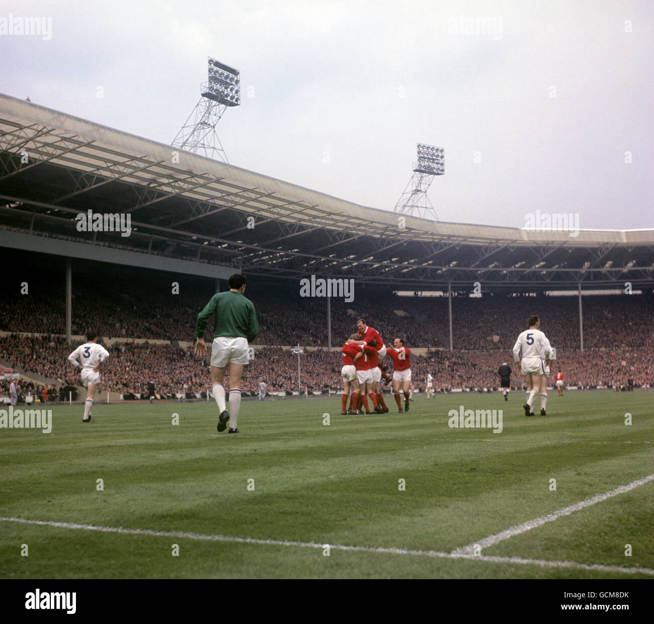 Soccer - FA Cup - Final - Manchester United v Leicester City - Wembley Stadium Stock Photo