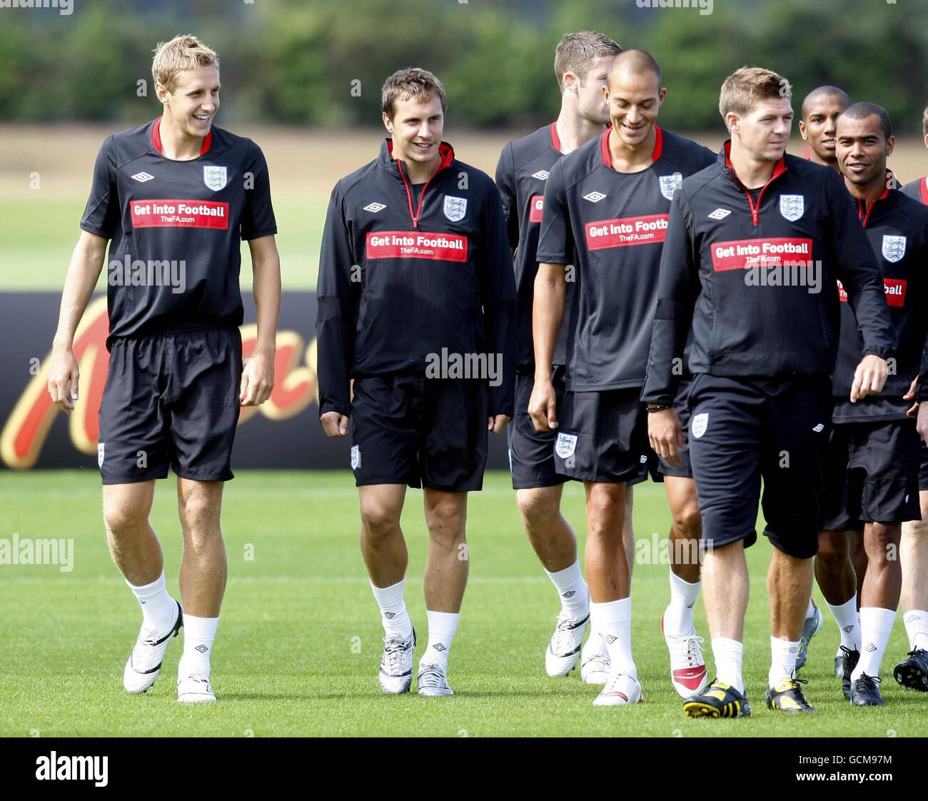 Soccer - International Friendly - England v Hungary - England Training Session - London Colney Stock Photo