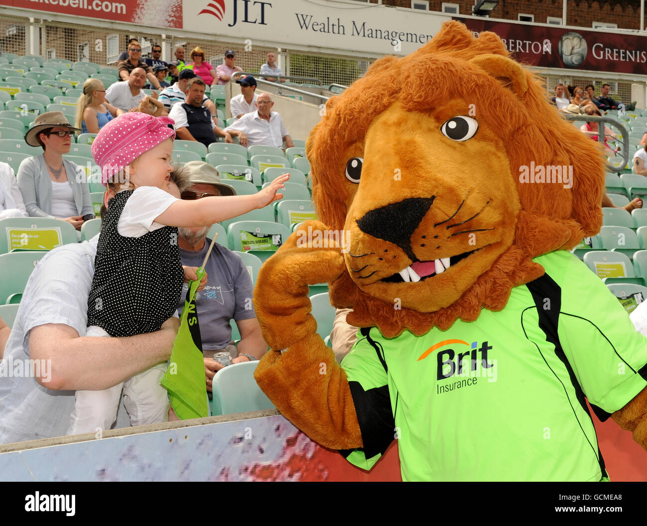Cricket - Clydesdale Bank 40 - Group A - Surrey v Somerset - The Brit Insurance Oval Stock Photo
