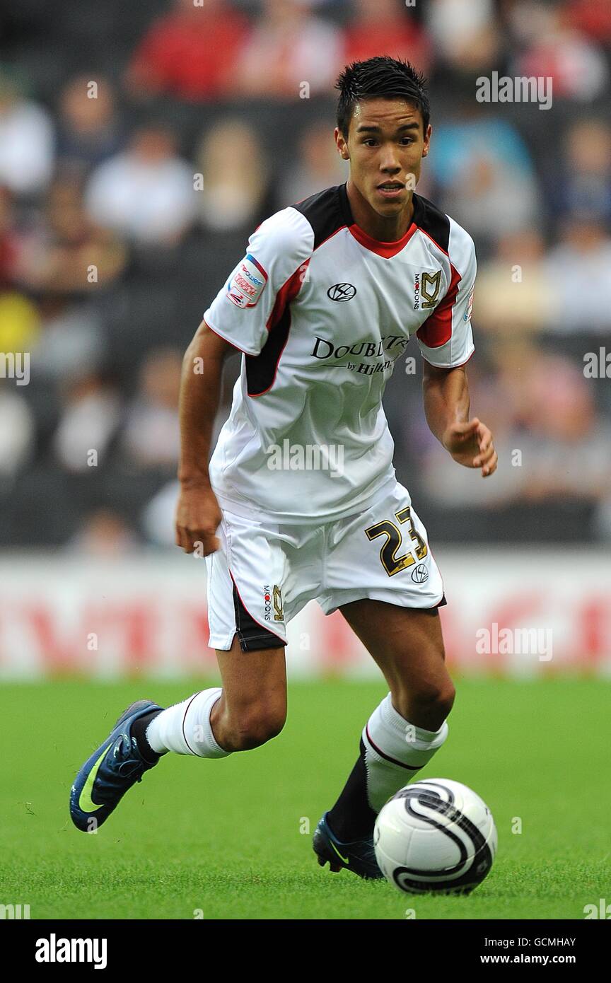 Soccer - Pre Season Friendly - Milton Keynes Dons v Birmingham City - stadium:mk Stock Photo