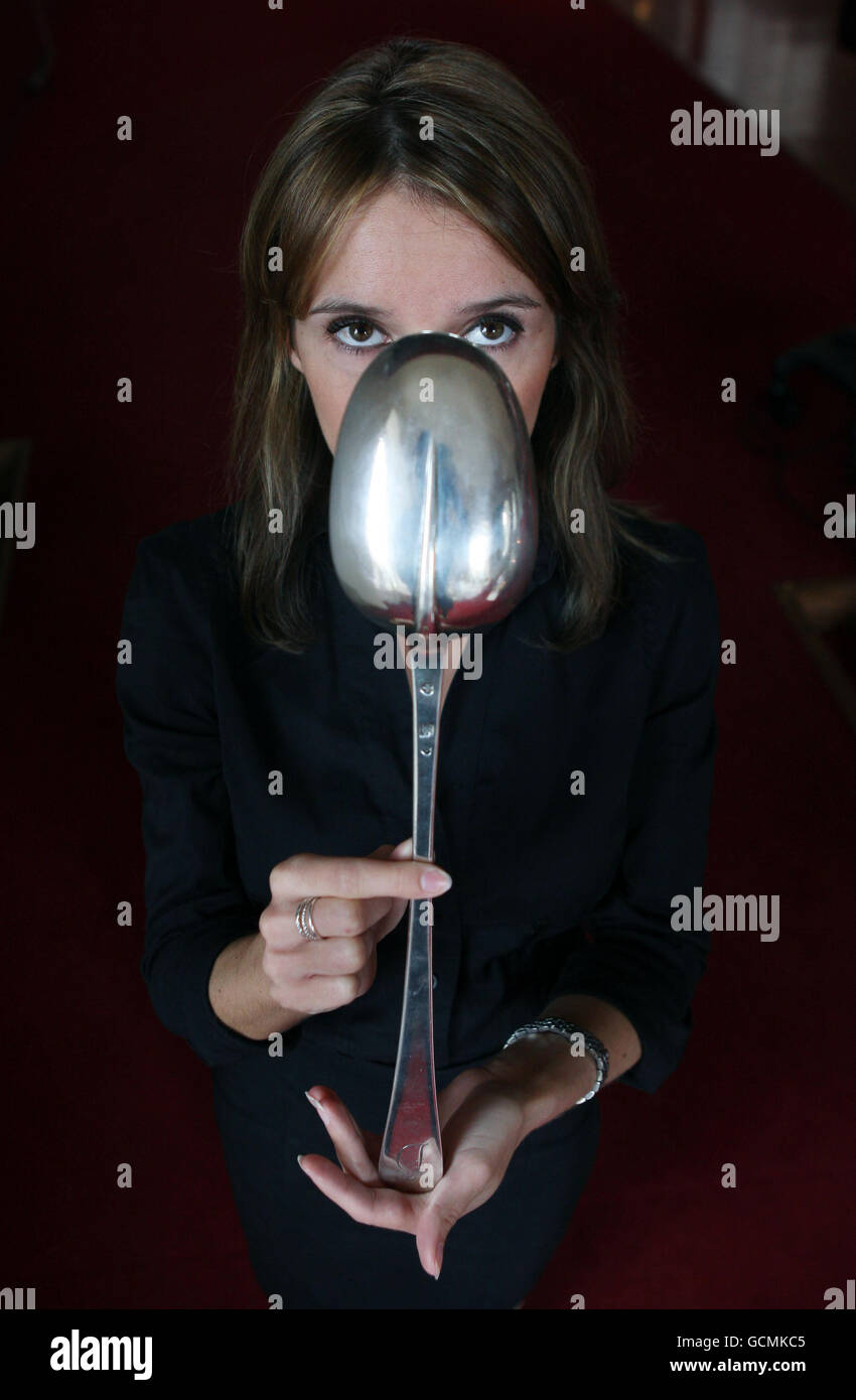 Scotland's largest spoon to be auctioned Stock Photo Alamy