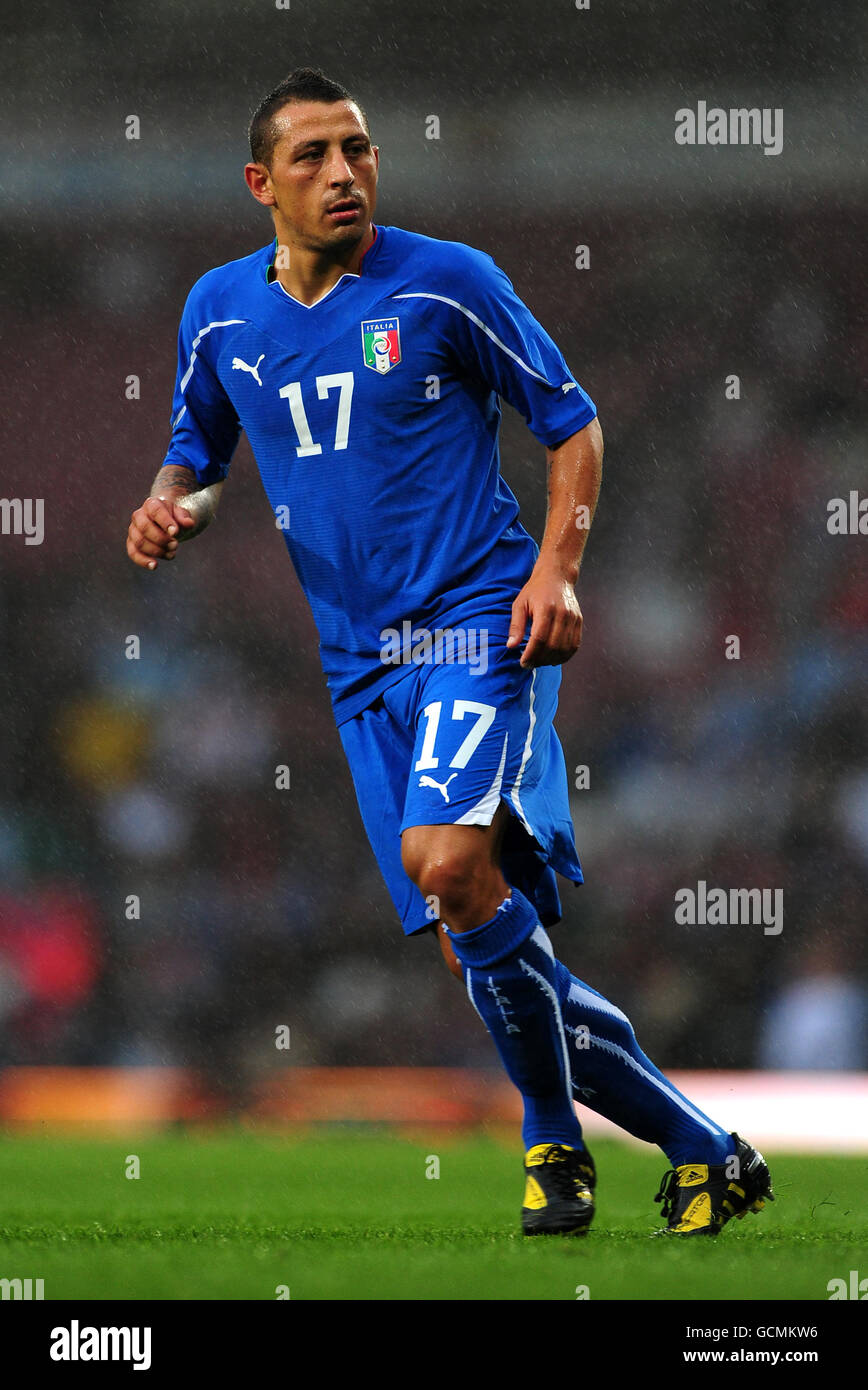 Soccer - International Friendly - Italy v Ivory Coast - Upton Park. Angelo Palombo, Italy Stock Photo