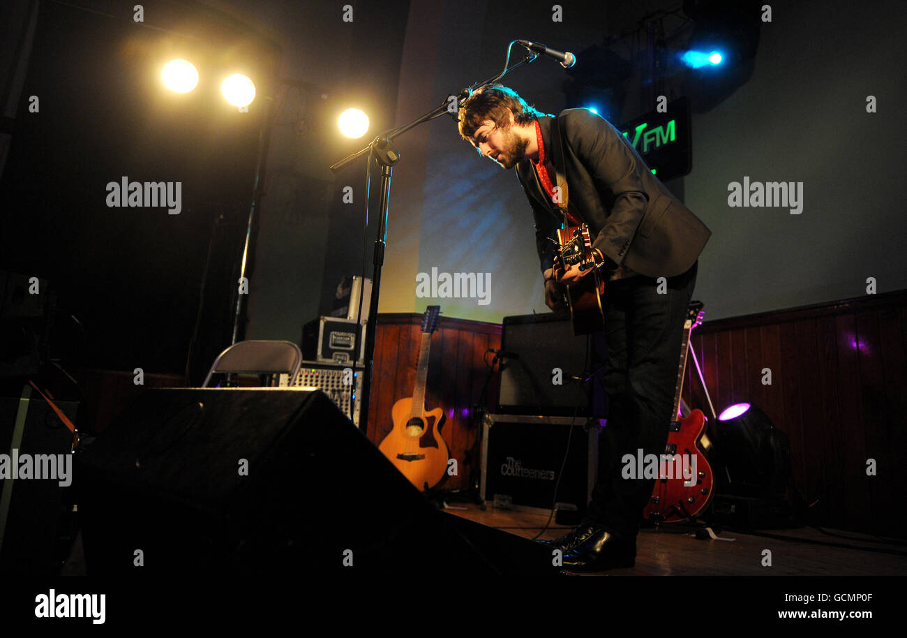 Liam Fray Gig - Salford Stock Photo