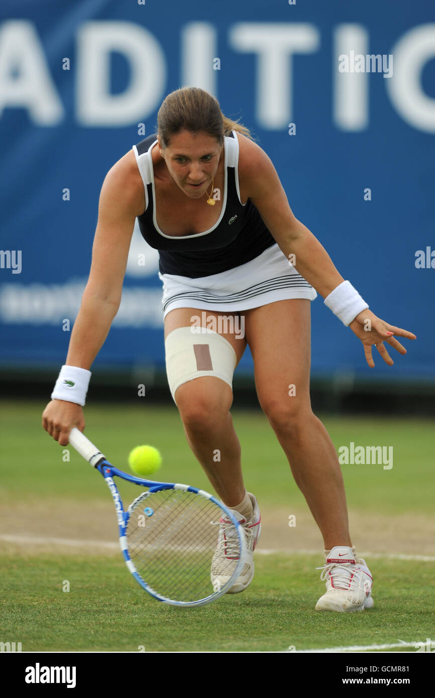 Tennis - The Nottingham Masters 2010 - Day Three - Nottingham Tennis Centre. Olga Savchuk, Ukraine Stock Photo