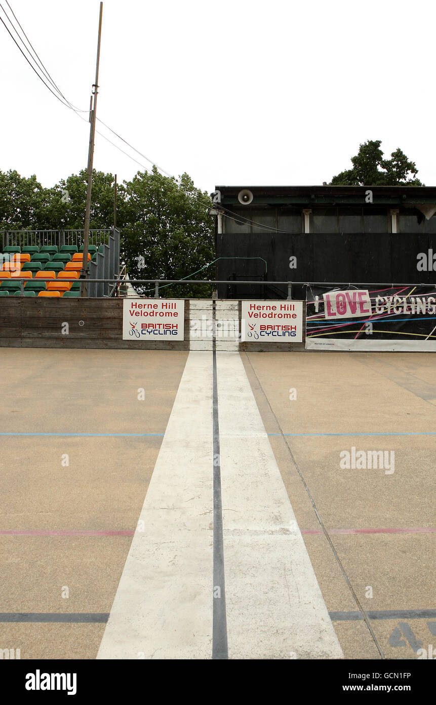 Cycling Herne Hill Velodrome 1948 Olympic Games Venue Stock Photo
