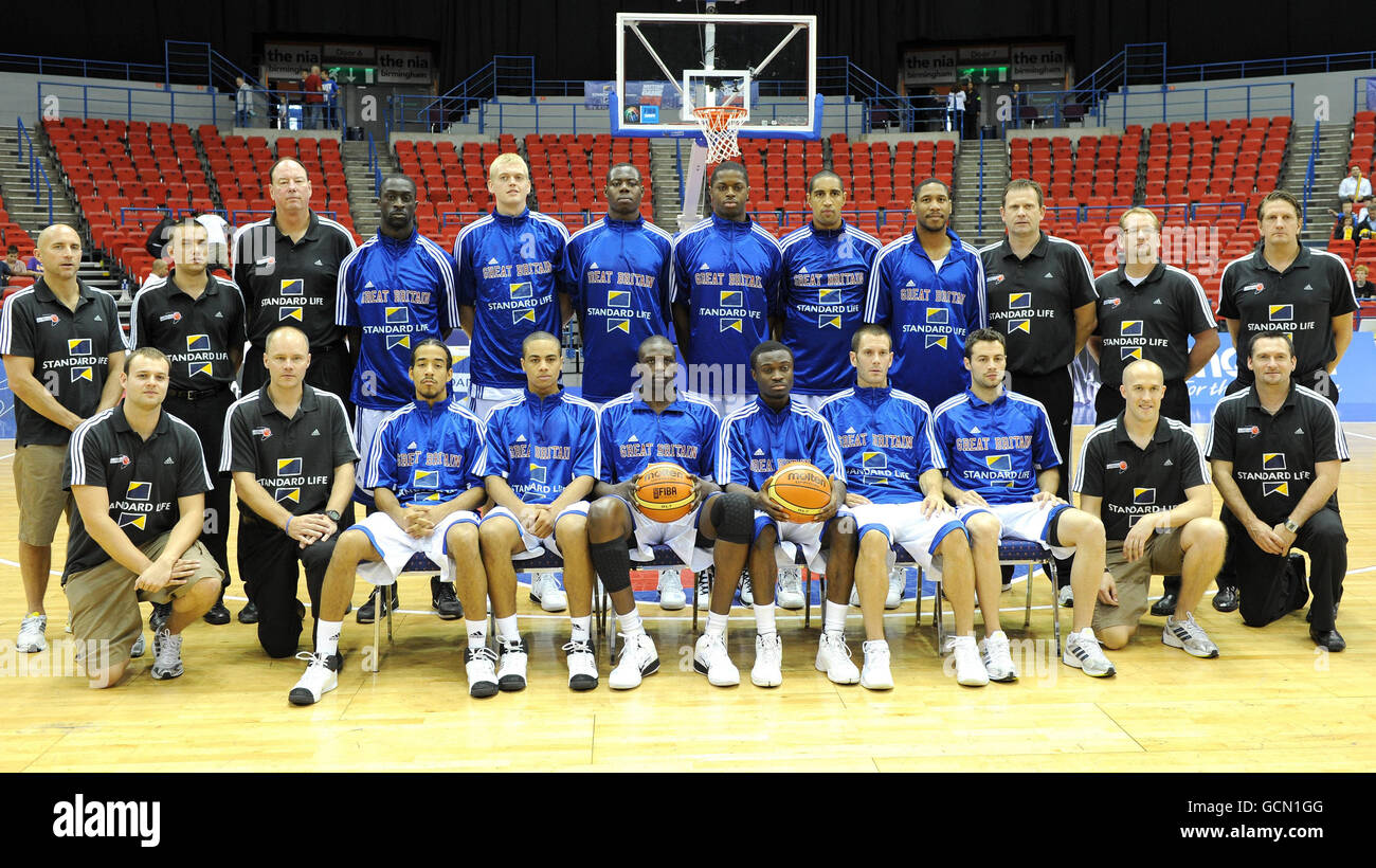 Basketball - Eurobasket 2011 Qualifier - Great Britain v Hungary - NIA Stock Photo